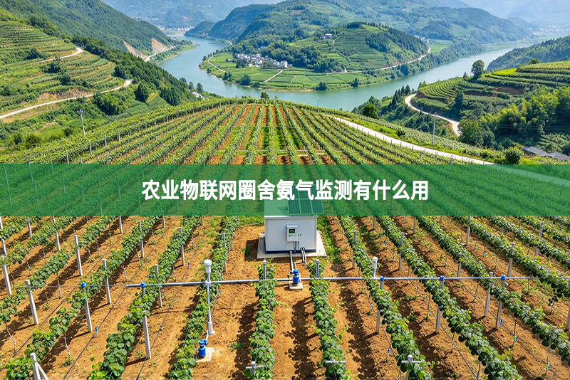 农业物联网圈舍氨气监测有什么用